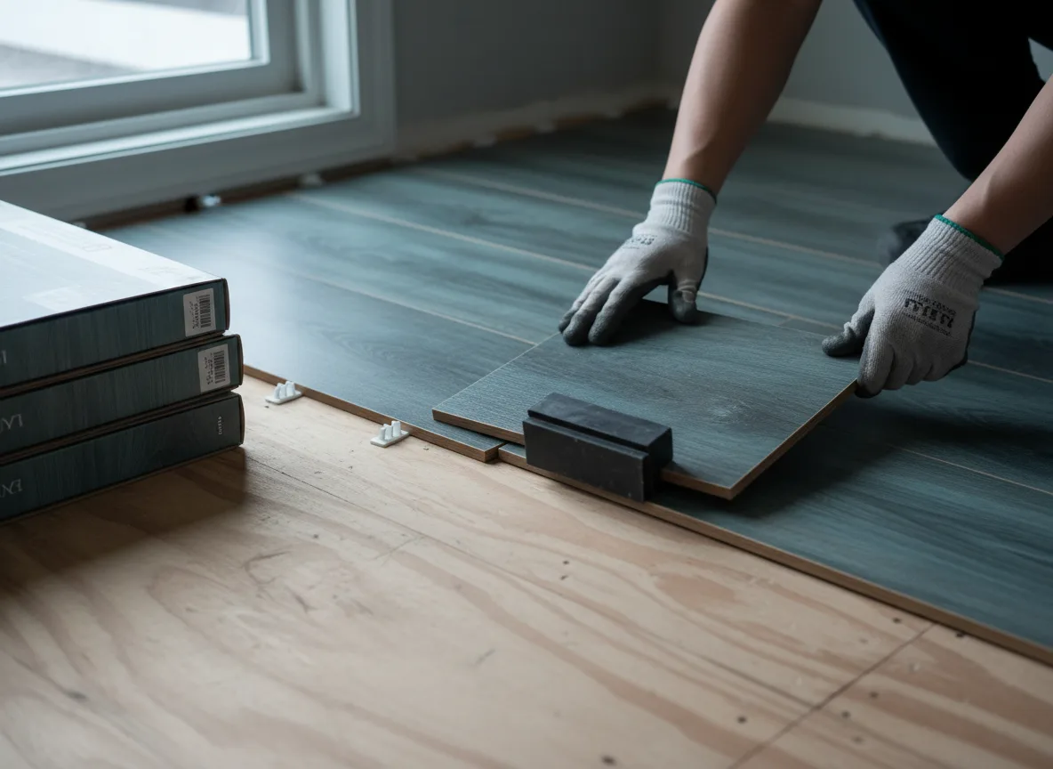 Luxury Vinyl Plank Installation company in Dysart, IA